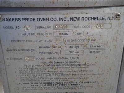 Used BAKERS PRIDE FC616 Heat Treating Units | HGR 24 #737065