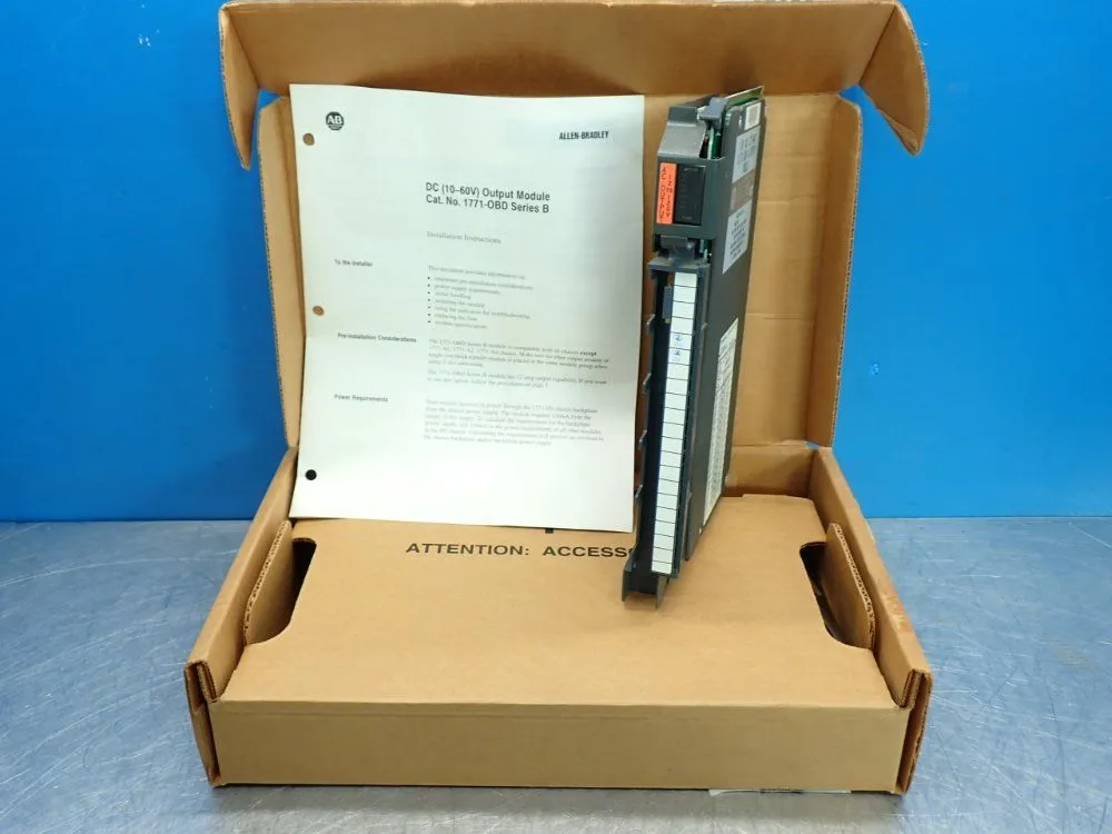 Used ALLEN BRADLEY 1771OBD PLC Input & Output Ohio US | HGR 24 #879919