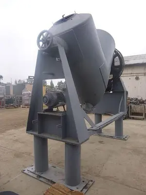 Mixer, V-Type, 50 CF, S/st, 7.5 Hp, Bar #S744257
