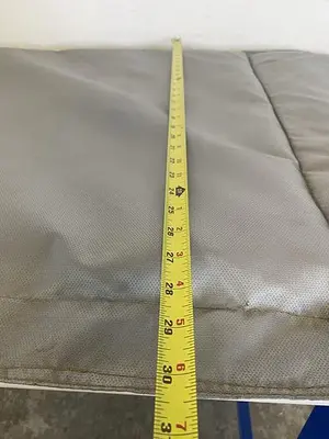 USED INSULATED JACKET COVER 60" L X 30" W X 1" T
