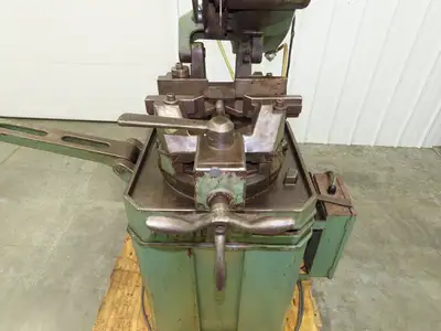 Thomas 250 Manual Cold Cut Metal Saw 10" Circular Cutoff Miter 45° 480V 3Ph