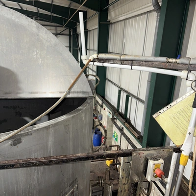 8,000L Stainless Steel Paddle Mix Tank – 7.5 kW