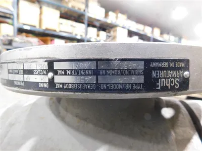 SchuF Armaturen 12 DH Plug Valve 12" ANSI 300 20 Bar Used