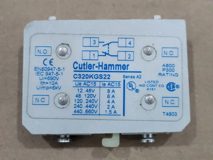 New | in-Stock CUTLER-HAMMER C320KGS22 Switchgears British Columbia CA | Lenmark #240775
