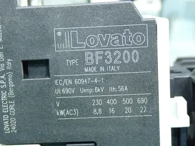 Used LOVATO BFX1022 / BF3200 PLC Contactors Ohio US | HGR 24 #1085138