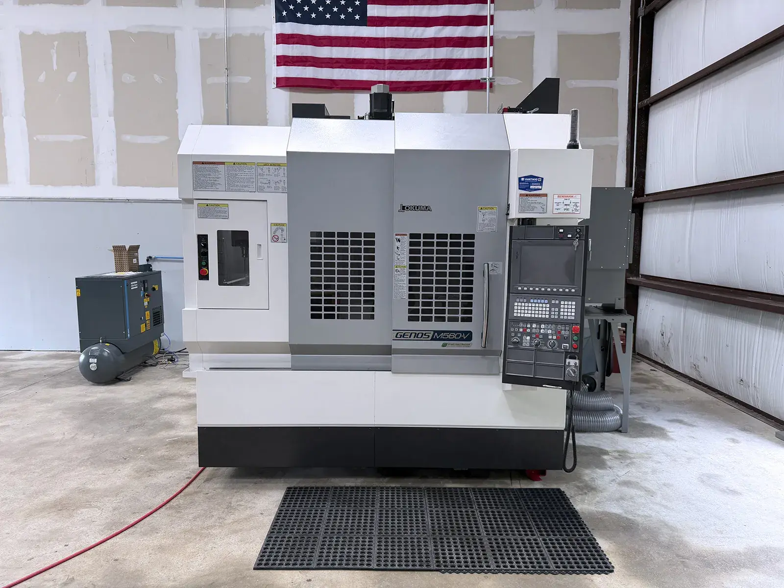 Used 2023 OKUMA GENOS M560V Vertical Machining Centers Illinois US | Machinery Marketing International #1176233