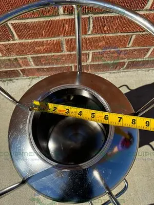 USED ALLOY PRODUCTS 10 LITER STAINLESS STEEL PROCESS / PRESSURE VESSEL 40 PSI