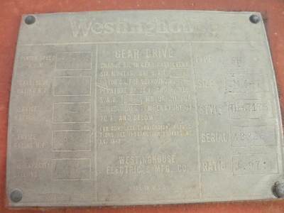 USED WESTINGHOUSE 14-7