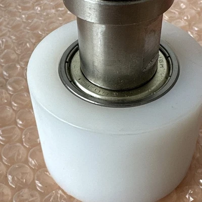 Plastic Roller Wheel Two Bearing Mute CNC Guiding Wheel Flat Belt Idler FASTSHIP