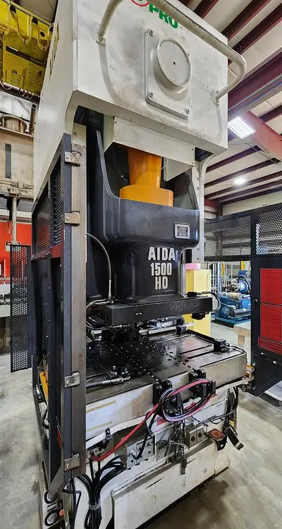 Used AIDA NC1-1500(HD) O.B.I. Presses | Midwest Press and Automation #577373