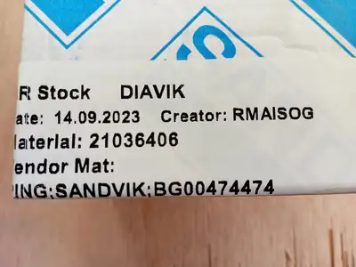 New | in-Stock SANDVIK BG00474474 Parts British Columbia CA | Lenmark #1440245