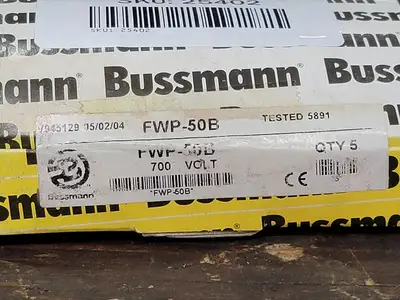 New | in-Stock BUSSMANN FWP-50B Misc Electrical & Power Parts British Columbia CA | Lenmark #250882