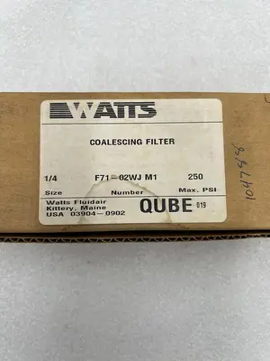 WATTS F71-02WJ/M1 PNEUMATIC FILTER #K-1998