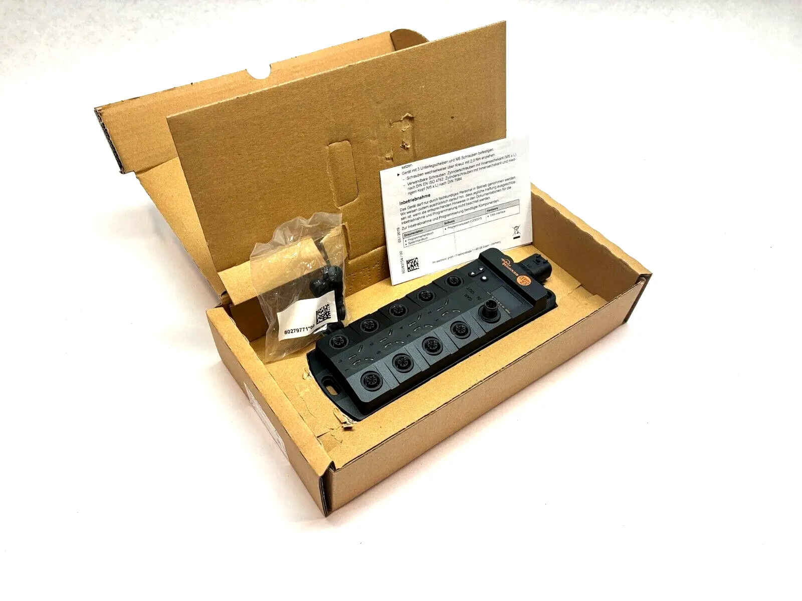 NEW IFM IOCONTROL OUTPUT CONTROLLER MODULE