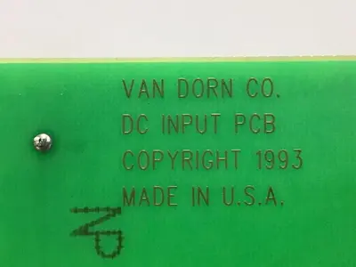 USED VAN DORN PC330-037