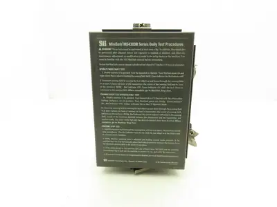 STI 43268-09 Mini Safe Flexsafe MS4300B Light Curtain Control Box MS4336B