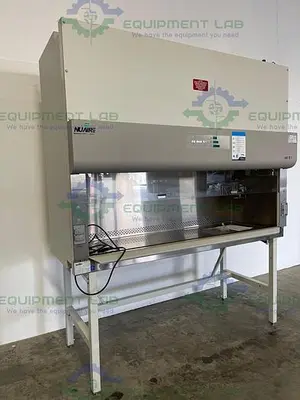 USED NUAIRE NU-430-600 CLASS II B2 BIOLOGICAL SAFETY CABINET 115V