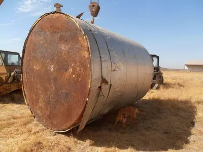 Tank, 6,000 Gallon, C/st, Vertical, Fructose, Epoxy, Jkt, #S737951