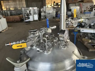 Used Alloy Products 100 Liter Alloy Products Receiver Tank, 316L S/S, 15# Stainless Steel Tanks Ohio US | Federal Equipment Company #126684