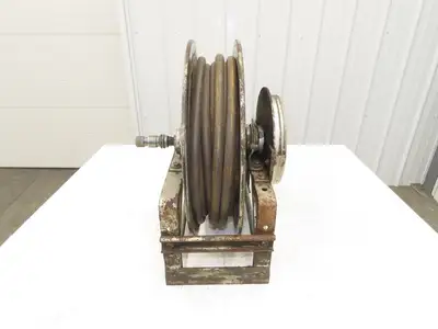 Hannay Reels 716-19-20C SR Retractable Industrial Air Hose Reel 1/2" X 47'