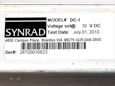 USED ASTEC SYNRAD POWER SUPPLY UNIT 250W NO COVER