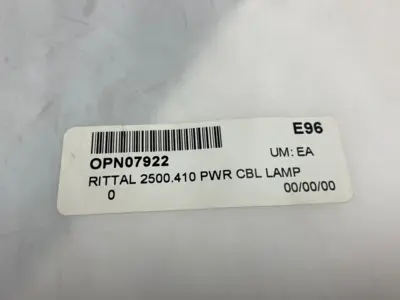 SZ 2500.410 | Rittal  Single Ended Power Connection Cable 2500410 LOT OF 4 - New Other