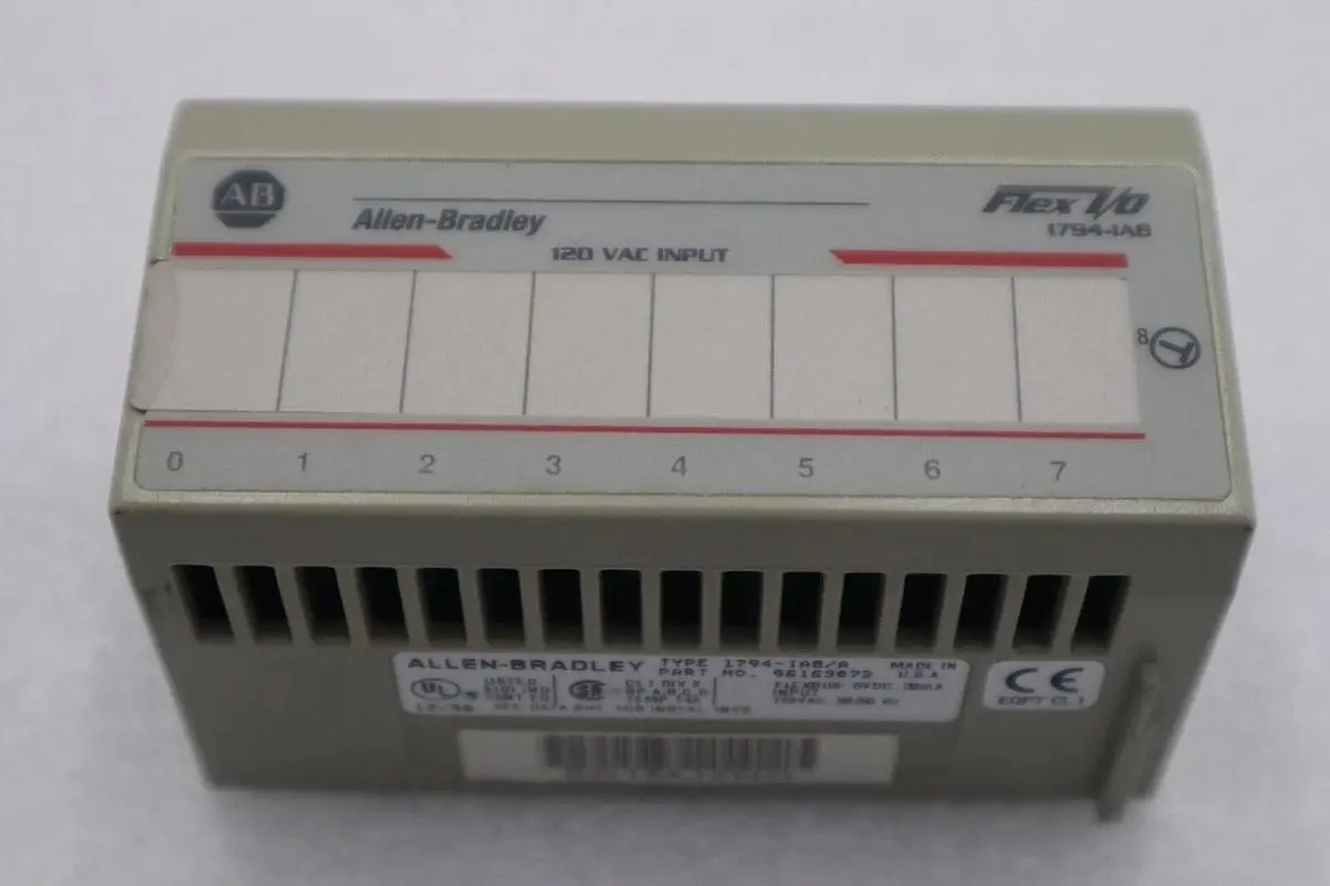 Allen Bradley 1794-IA8 1794-1A8 1794-IAB 1794-TBN Flex I/O Input Module #L-465C