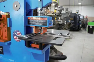 Metal Pro MP45PSP Fabricating Machinery, Hydraulic Iron Worker, Parts | Holland Equipment Hunters, Inc. (1)