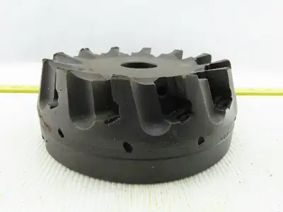 Dijet SMC-6012-10876 6" Indexable Face Mill Cutter 1-1/2" Arbor 12 Flute