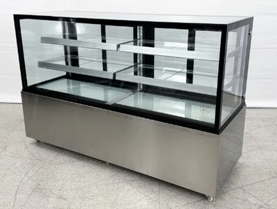 171-0039 72” Square Self Contained Full Service Bakery Display Cooler