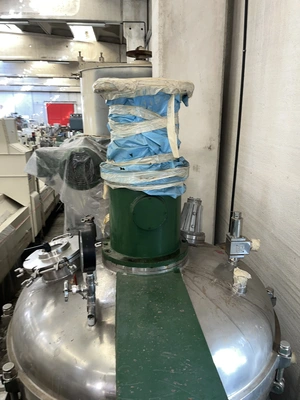 1,200L S/S JKTD Hemis Pressindustria Scrape Surface Anchor Reactor