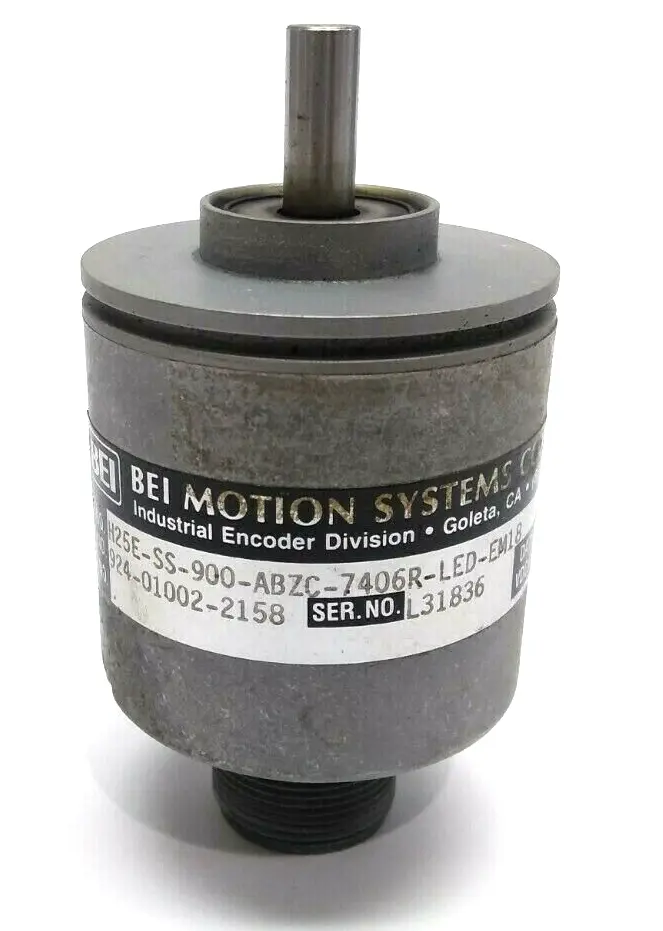Used BEI H25E-SS-900-ABZC-7406R-LED-EM18 Encoders Michigan US | Maverick Industrial Sales #1487366