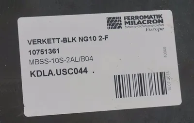 NEW FERROMATIK MILACRON 10751361