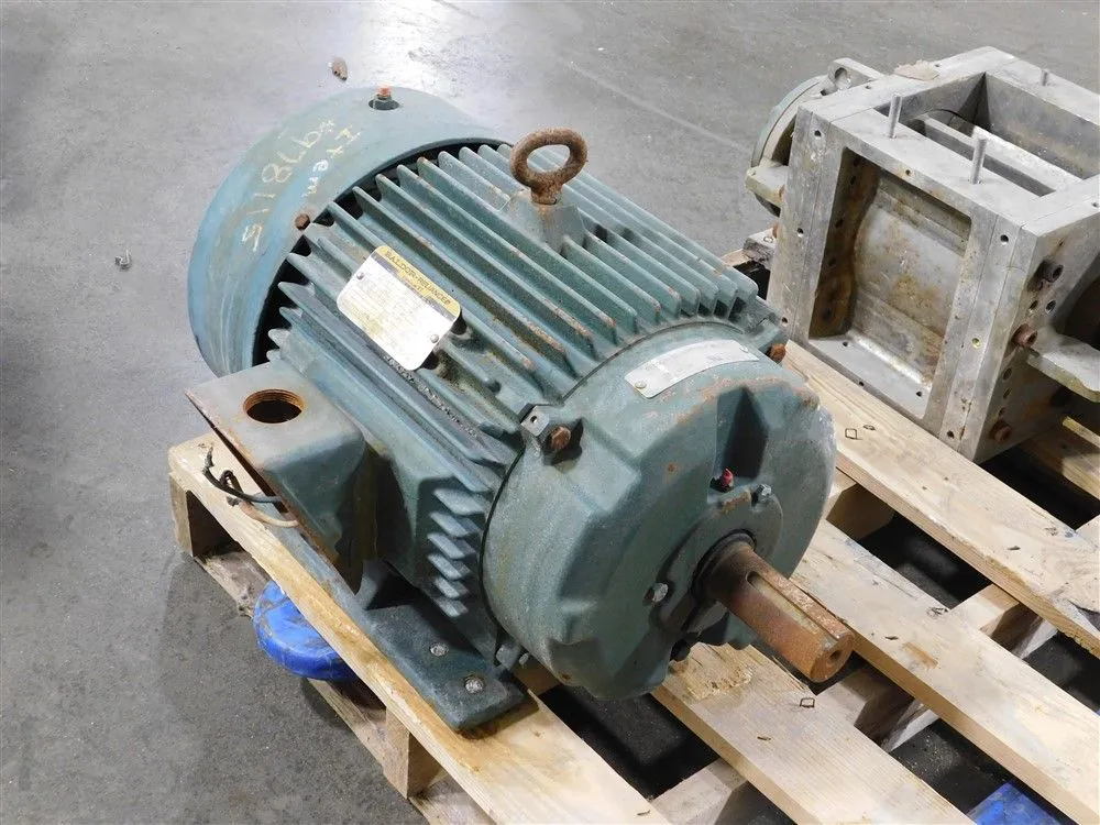Baldor Reliance CP4106T-4 Severe Duty XT Motor 20HP 460V 3510RPM 23.8A Used