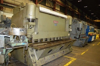 Used PACIFIC 375R10 Power Squaring Shears (Inch) New Jersey US | National Machinery Exchange #1498296