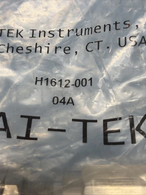 NEW AI-TEK H1612-001
