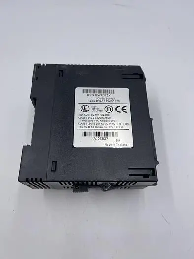 Used GE GE IC693PWR321Y PLC Input & Output | ND Industrial Surplus #1215024