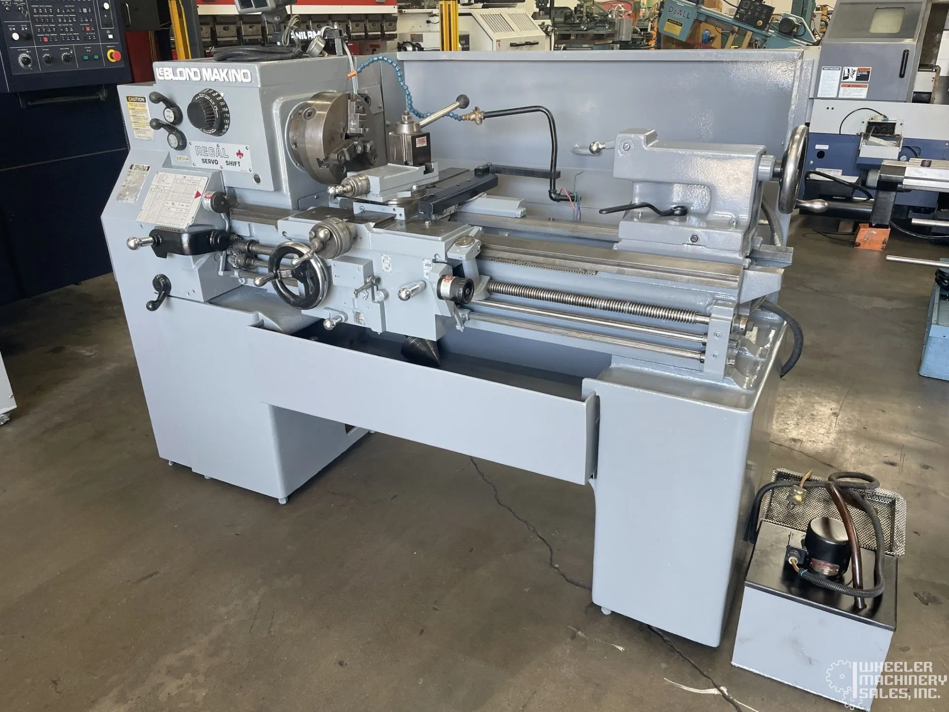 LEBLOND MAKINO 15" x 32" Regal Servo Shift Engine Lathe #8207 #1