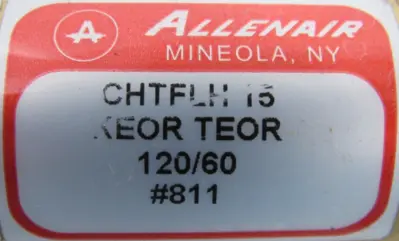 NEW ALLENAIR CHTFLH15 CHECK CYLINDER ASSEMBLY A 2-1/2x14SH 120/60