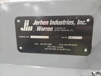 National Machinery .420" Double Stroke Roller Header; Cutoff Diameter: .420", PPM: 200, Max Cutoff