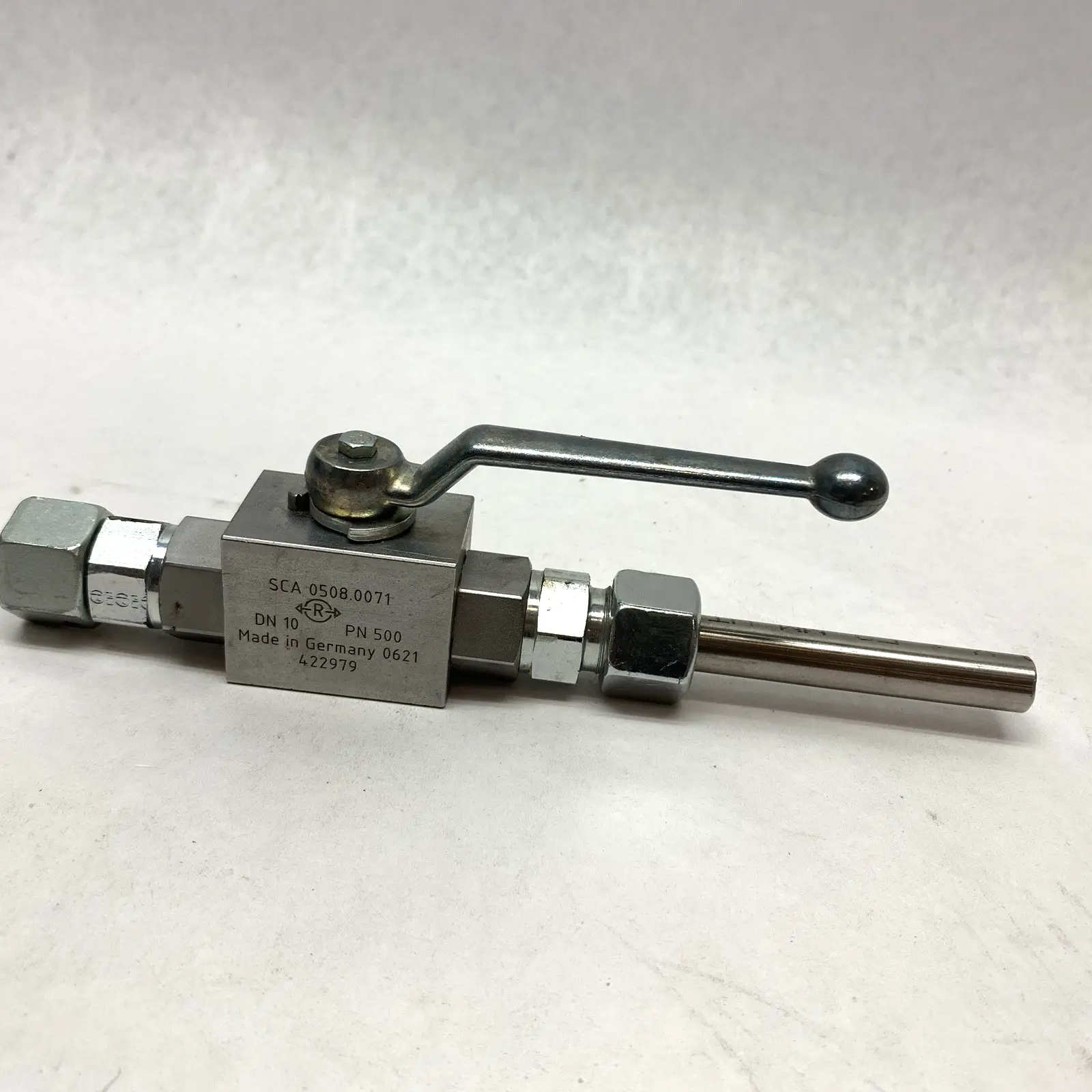 SCA 0508.0071 | Atlas Copco  Manual Valve DN 10 PN 500 - Used