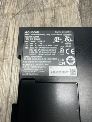 KEYENCE GC-1000R Electrical/PLC/Automation | ESS Industrial Equipment Sales (8)