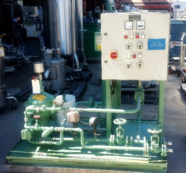 Alfa-Laval MAB 103B-24-60 oil purifier skid, SS bowl.