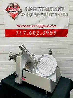 Bizerba SE12 Commercial Deli Meat Slicer Fully Refurbished Tested and Working