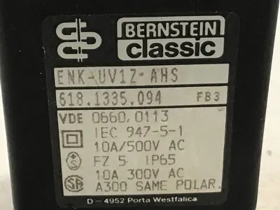 USED BERNSTEIN ENK-UV1Z AHS