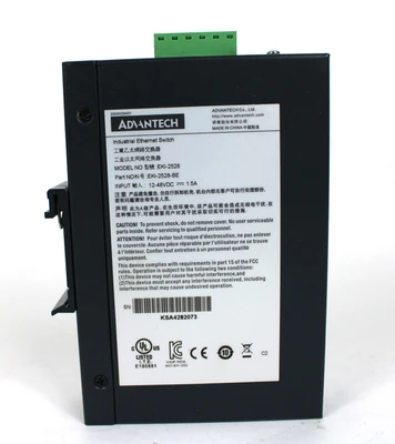 Advantech EKI-2528 Industrial Ethernet Switch, 12-48VDC