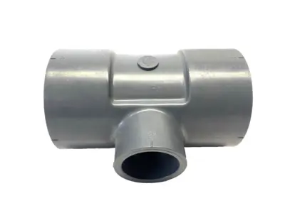 036804, 801-420 | IPEX 036804 Reducing Tee SCH 80 PVC 4"x4"x2" Socket x Socket x Socket - New Other