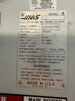 2006 HAAS VM-3 Vertical Machining Centers | GMT (17)
