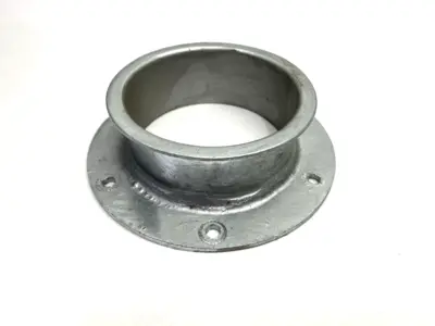 USED JACOB GALVANIZED CONNECTING FLANGE 80MM DIAMETER DN 80MM