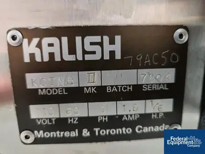 USED Kalish Kalish Cottoner, Model KOTNR MK II